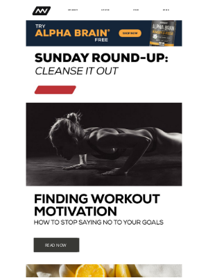 Onnit - Sunday Round-Up: Cleanse It Out