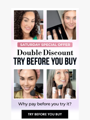 Luminess Cosmetics - Saturday Only: Double the Savings!