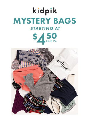 Kidpik - 🔍 65% Off Mystery Sale! Shop Now!