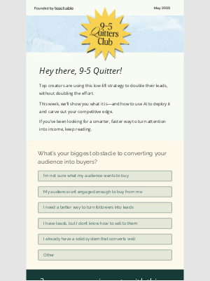 Teachable - 2x your conversion rate with this ➡️