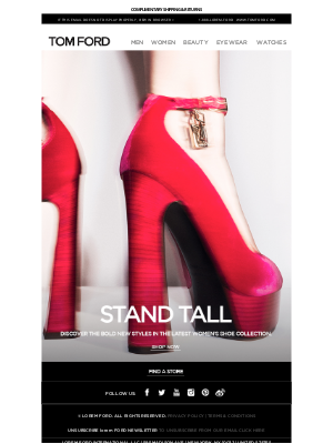 TOM FORD - STAND TALL