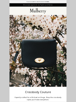 Mulberry (United Kingdom) - The ultimate crossbody bags
