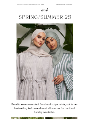 Aab - Spring/Summer Collection Now Live