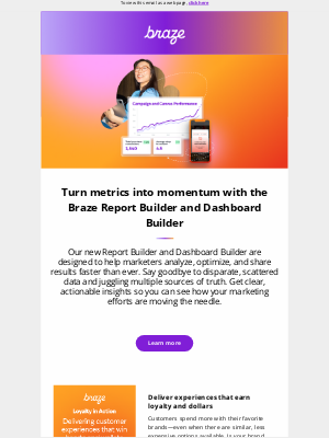 Braze - Smarter reporting, stronger loyalty: Your toolkit here