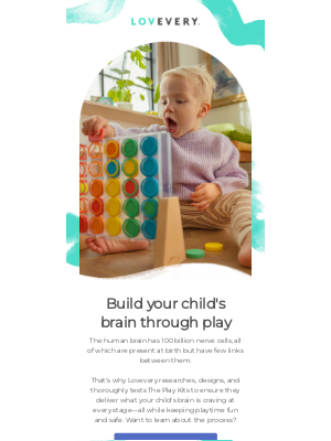 Lovevery - Want to help your child’s brain develop? 🧠
