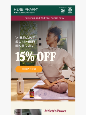 🌻 15% Off | Happy first day of summer!