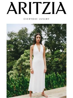 Aritzia (Canada) - The best fabrics to wear all summer