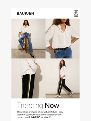 Baukjen - Move Quick for Fast Selling Styles