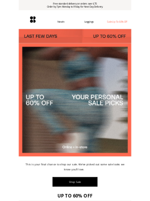 Sweaty Betty - FINAL CALL | Sale ends this weekend