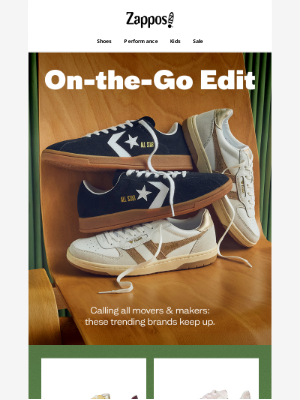 Zappos - On the go? Wear these…