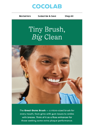 Cocofloss - Get your teeth fresh on the go