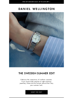Daniel Wellington - Warm-Weather Essentials ☀️
