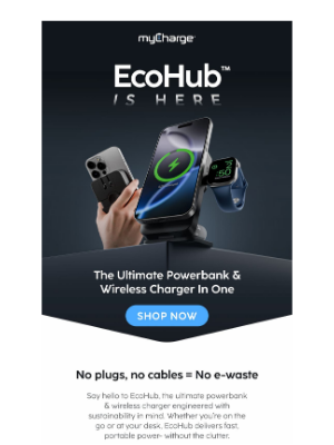 myCharge - EcoHub Is Finally Here