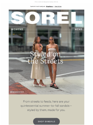 SOREL - These Two? They're Going Places