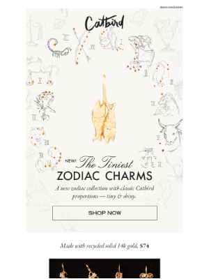 Catbird - JUST IN 💫 A Zodiac Collection