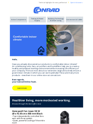 Conrad Electronic International GmbH & Co. KG - Your weekly recommendations are waiting for you!
