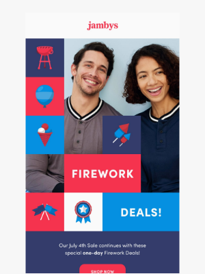 Jambys - 🧨 July 4th Sale Continues: Save 20-50% Sitewide! 🧨