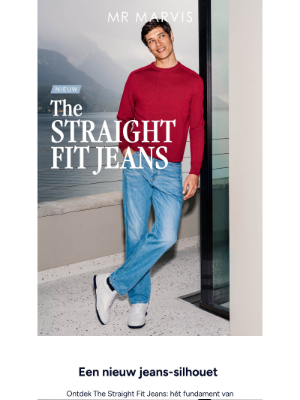 Mr Marvis (Netherlands) - Nieuw: The Straight Fit Jeans