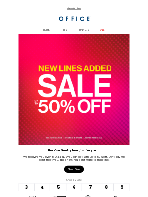 OFFICE Shoes (United Kingdom) - Unlock your Sunday treat 🎁