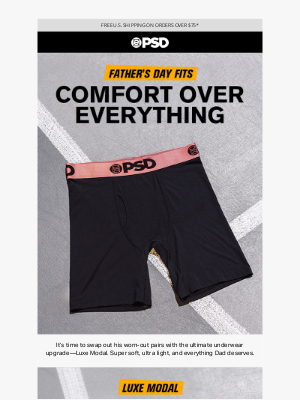 PSD Underwear - Best gift of all? COMFORT