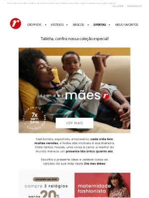 Lojas Renner (Brazil) - O jeito dela de ser mãe 🎁