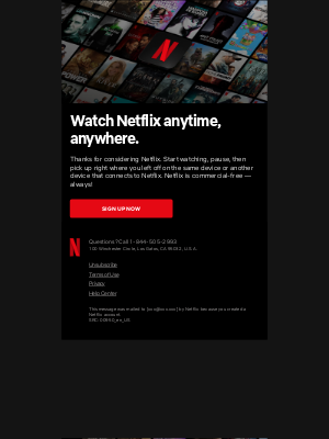 Netflix Email Marketing Strategy & Campaigns | MailCharts