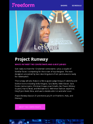 Shop Disney - The Runway Is Calling...See Who's Joining Project Runway S21