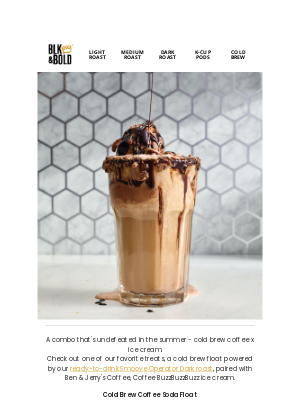 BLK & Bold Specialty Beverages - Smoove, Sweet, Summer-Ready ☕🍨