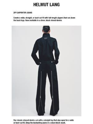 HELMUT LANG - CLASSIC FIT, NEW WASH