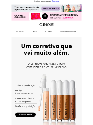 Clinique (Brazil) - O corretivo que vai além 💕