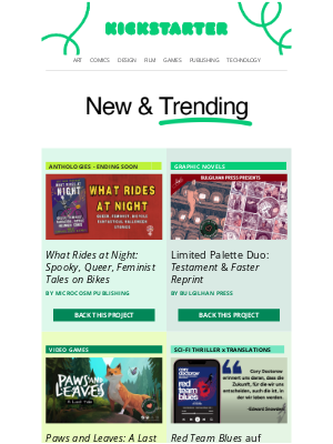 Kickstarter - People are talking...