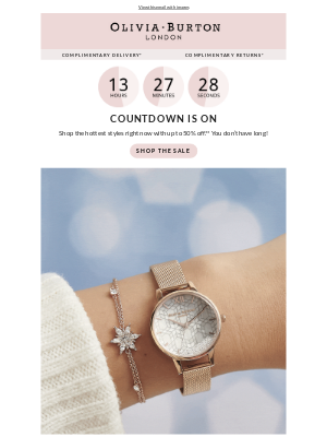 Olivia Burton - LAST CHANCE for the Summer Sale