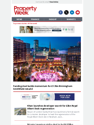 Property Week - Stories you may have missed this week