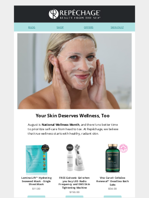 Repechage - Celebrate Wellness Month with Self-Care! ✨