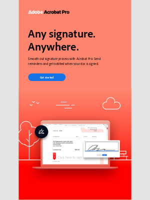 Adobe - Deliver a simple signing experience ✍
