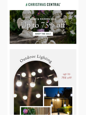 Christmas Central - ✨ Outdoor Elegance on Sale – Statues, Décor & More for Less!