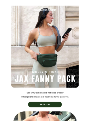 Dagne Dover - Molly’s must-have bag.