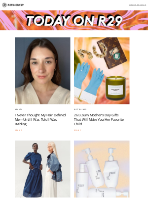 Refinery29 - I never thought my hair defined me—until I was told I was balding