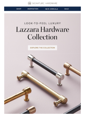Signature Hardware - Meet our new hardware collection 💎