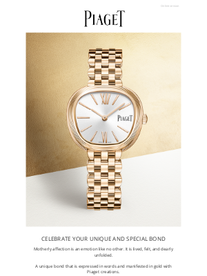 Piaget - Celebrate Mother’s Day with Piaget.