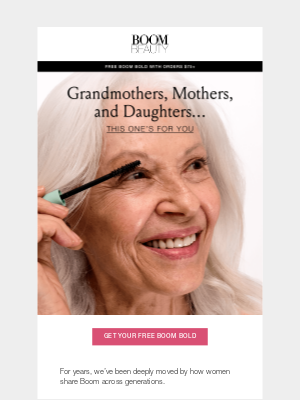 BOOM by Cindy Joseph - From Moms to Daughters—You Inspire This Gift