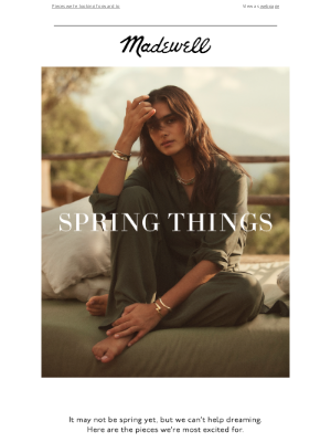 Madewell - Spring things