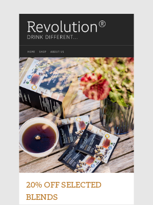 Revolution Tea - Fall Favorites Sale