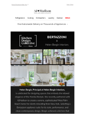 AJ Madison - Helen Bergin Interiors x Kitchen Design Collective