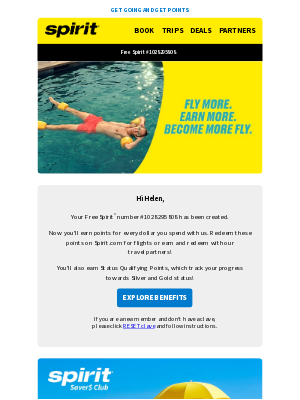 Spirit Airlines - Welcome to Free Spirit!