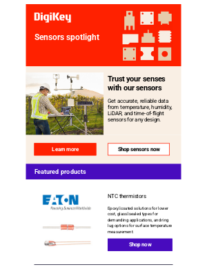 Digi-Key Electronics - Explore the sensors powering smarter designs