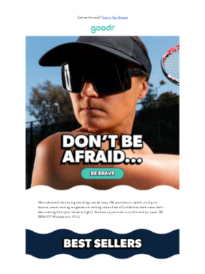 RUN goodr - Our Glasses Don’t Bite 😎