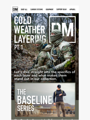 Defense Mechanisms - Cold Weather Layering Pt. 1