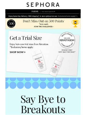 Sephora - Dealing with acne? (Same) ❤️ We’ve got you.