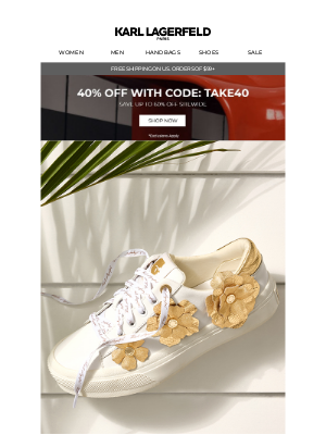 DKNY - Fresh White Sneakers